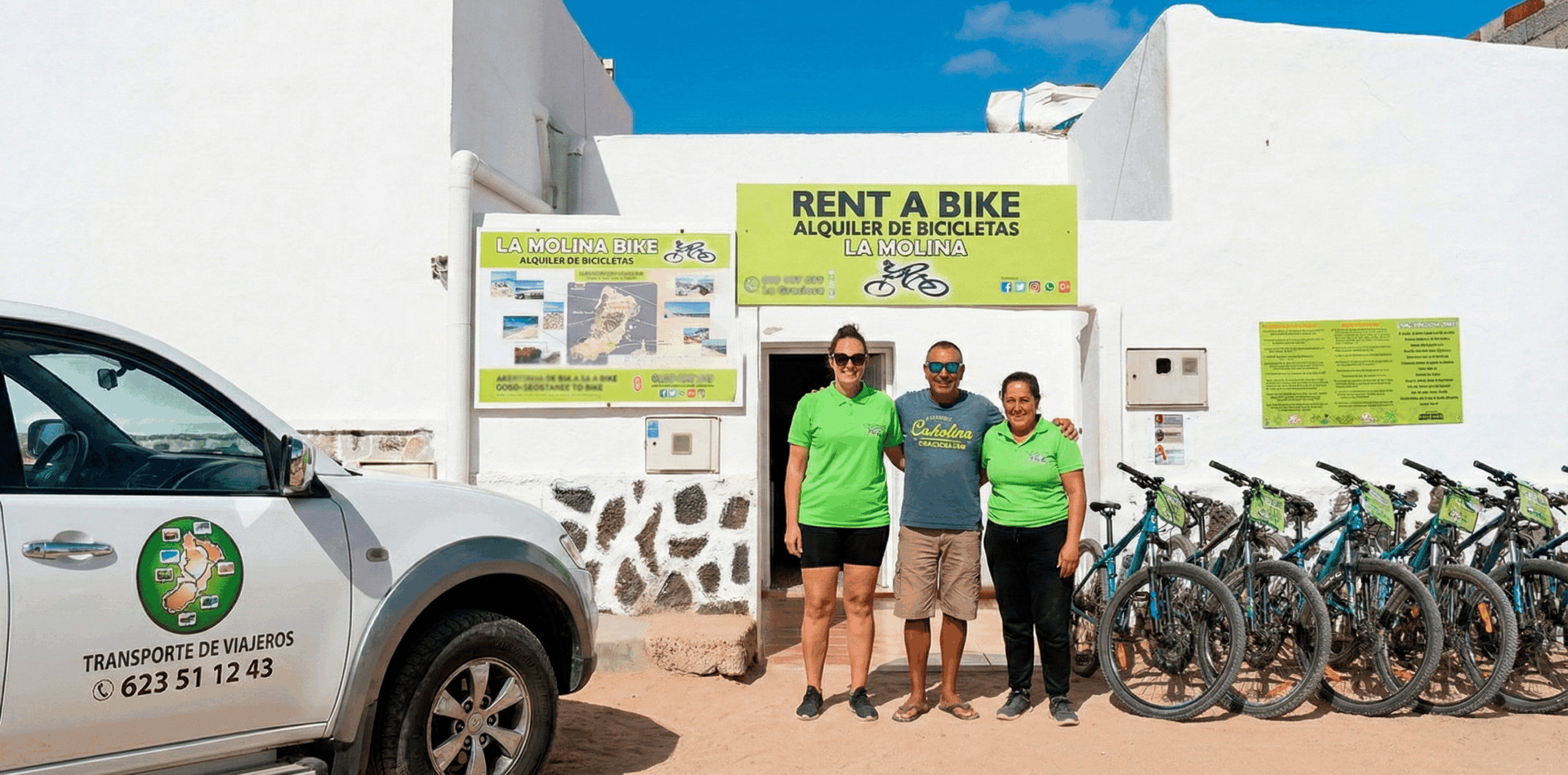 Familia La Molina - Safari 4x4 y Taxi en La Graciosa
